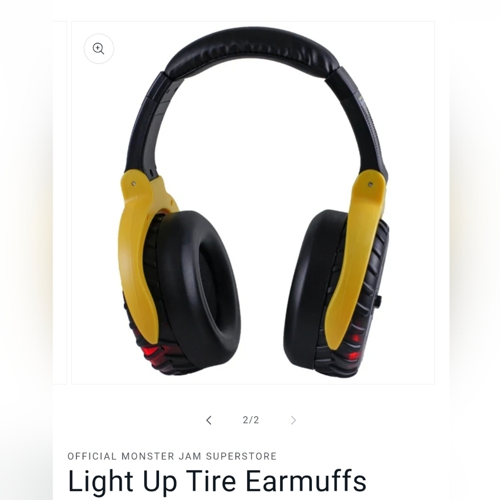 Monster Jam Earmuffs